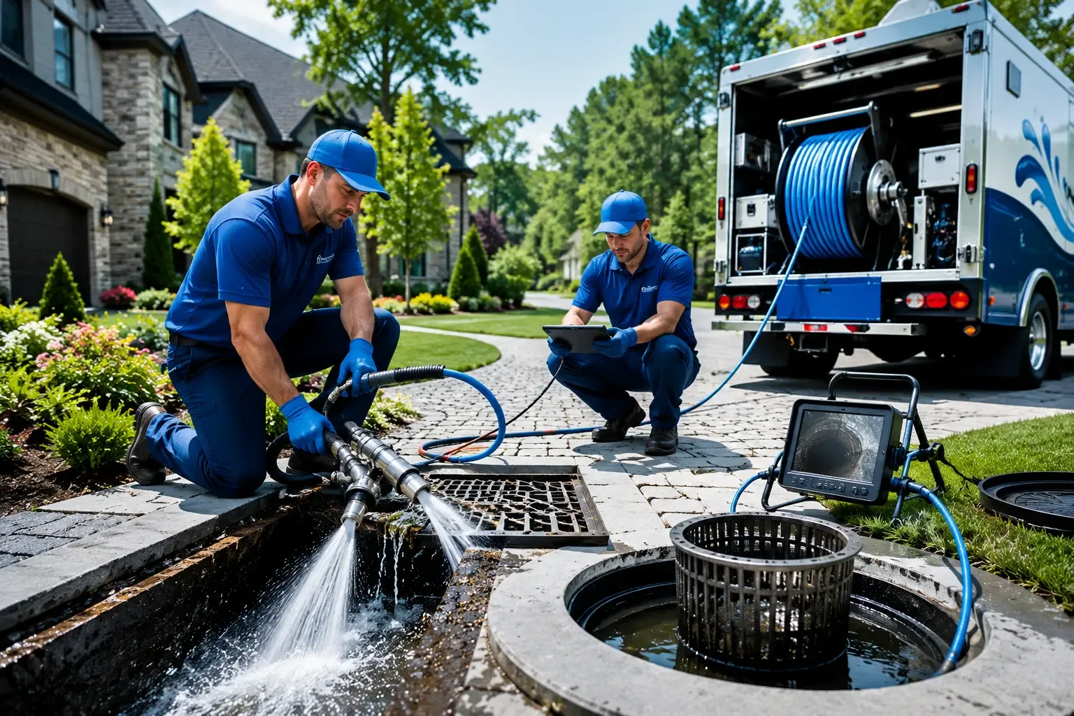 Local outdoor drain cleaning professionals in Claysville, PA